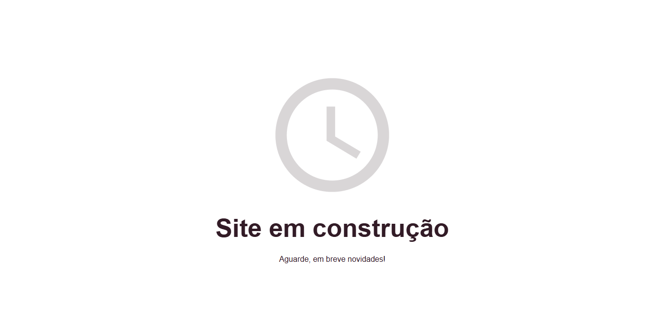 Site em Construção